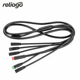 Reliago QMWHEEL V20 Electric Bicycle Wiring Harness 12-Core 2x5-Pin Connector Main Cable E Bike Parts