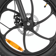 Reliago Yellow Spoke Wheel Reflector Safety Accessory for HITWAY BK6 E-Bike