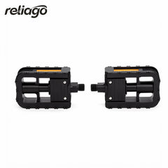 Reliago Folding Bike Pedals with Reflector for HITWAY BK6 E-Bike