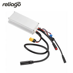 Reliago Electric Bike Controller 48V 500W Sine Wave Motor Controller with H6C Display for QMWHEEL V20 Electric Bicycle Replacement Parts