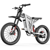 Reliago X2 Pro 3000W All-Terrain Dirt Ebike 60V 30Ah Full Suspension High Speed E-Bike 80km/h