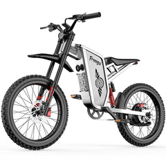 Reliago X2 Pro 3000W All-Terrain Dirt Ebike 60V 30Ah Full Suspension High Speed E-Bike 80km/h