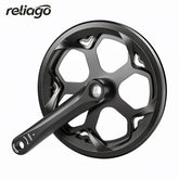 Reliago Electric Bike Crankset Aluminum Alloy Chainwheel Replacement 152mm QMWHEEL V20 E-bike