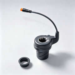 Reliago E-Bike Throttle Grip with 3-Pin Waterproof Cable Replacement Compatible with HITWAY BK6