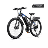 Reliago C29 Dual Battery Electric Bike for Adults, 29" Long Range E-Bike with 750W Motor, 48V 15Ah Removable Battery, Shimano 21-Speed for City & Mountain Riding