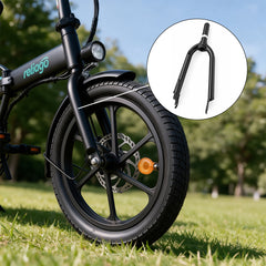 Reliago 16 Inch Steel Front Fork with Disc Brake Mount - for Hitway BK5 Electric Bike