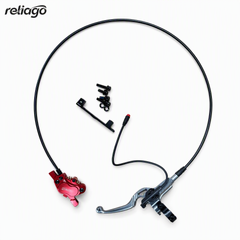 Reliago 4 Piston Hydraulic Disc Brake Front E-Bike Kit for Freego X2Pro Electric Bike