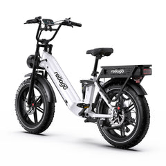 Reliago 48V 500W Fat OT08 Pro Tire Electric Bike 20x4.0 with Dual 18Ah Batteries, Hydraulic Disc Brakes