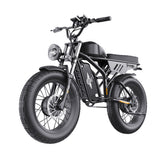 Reliago F3 Pro Max 48V 2000W Dual Motor Fat Tire Electric Motorcycle 20 Inch Long Range 55Ah E-Bike