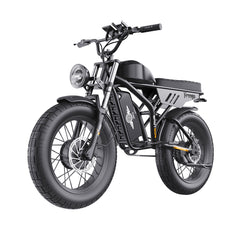 Reliago F3 Pro Max 48V 2000W Dual Motor Fat Tire Electric Motorcycle 20 Inch Long Range 55Ah E-Bike