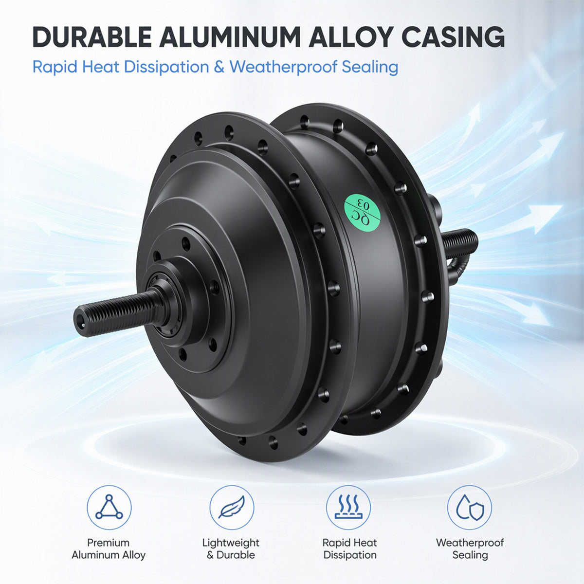 Reliago 36V 350W Geared Hub Motor 26" for HITWAY BK8 E-Bike