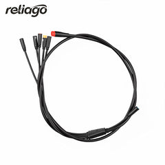 Reliago QMWHEEL V20 Electric Bicycle Wiring Harness 12-Core 2x5-Pin Connector Main Cable E Bike Parts