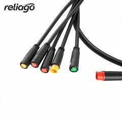 Reliago QMWHEEL V20 Electric Bicycle Wiring Harness 12-Core 2x5-Pin Connector Main Cable E Bike Parts