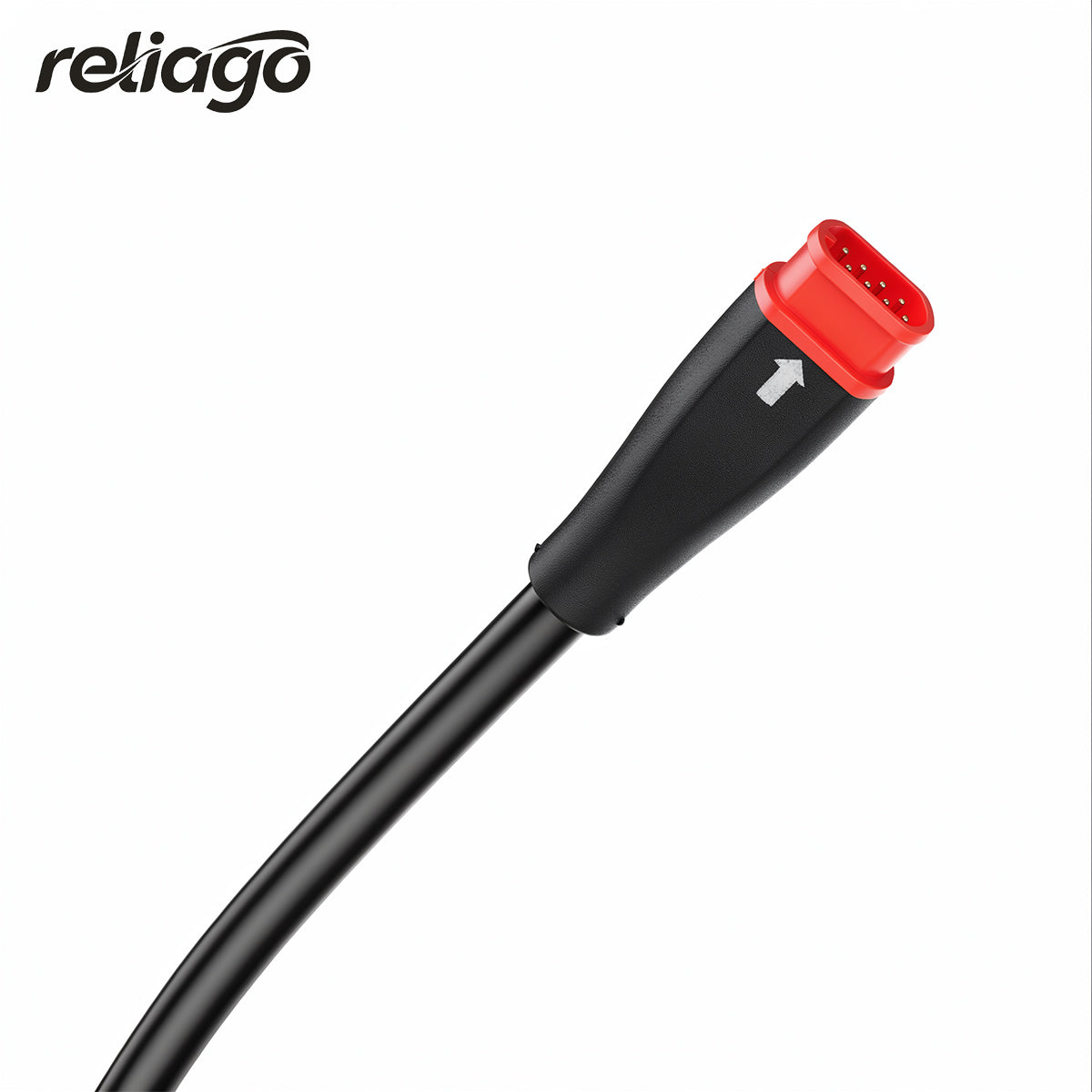 Reliago QMWHEEL V20 Electric Bicycle Wiring Harness 12-Core 2x5-Pin Connector Main Cable E Bike Parts