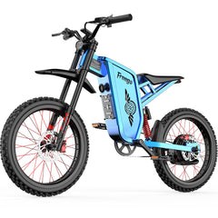 Reliago X2 Pro 3000W  All-Terrain Dirt Ebike 60V 30Ah Full Suspension High Speed E-Bike 80km/h