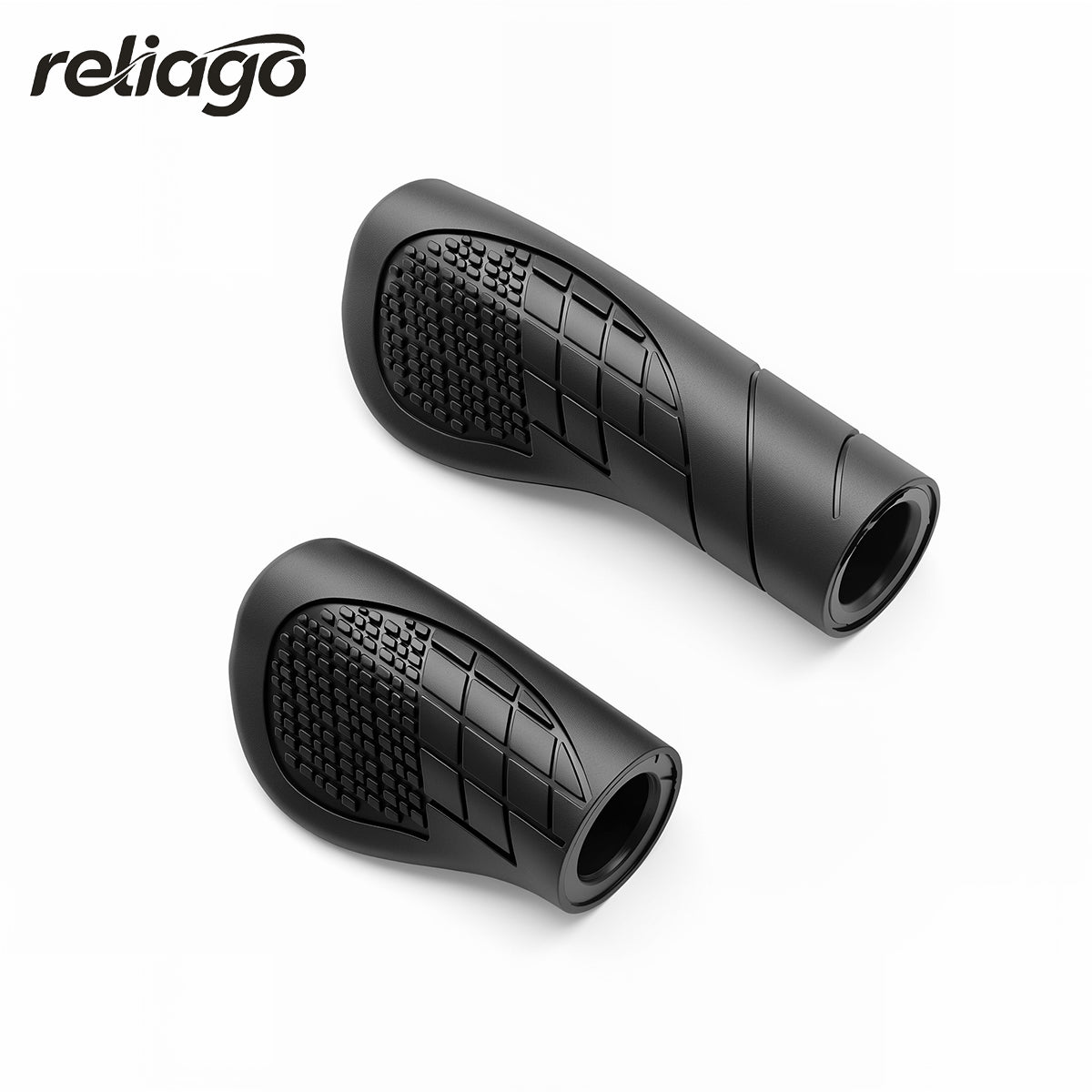 Reliago 120mm Rubber Handlebar Grip Replacement for Hitway Electric Bicycle