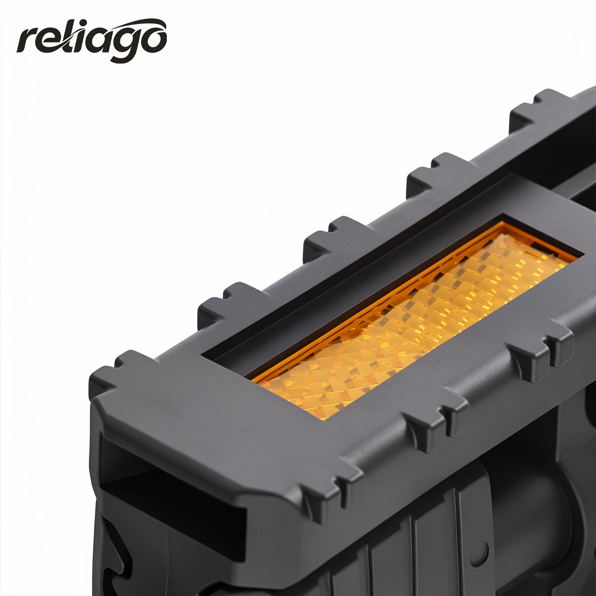 Reliago Folding Bike Pedals with Reflector for HITWAY BK6 E-Bike