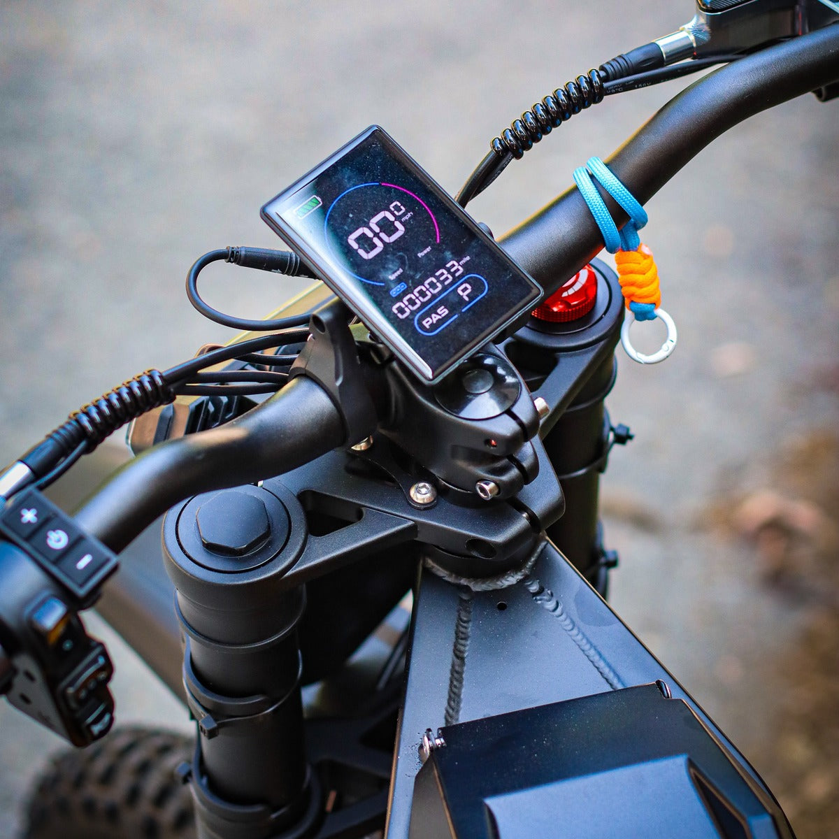 Reliago Nova4-BK 6000W Mid-Drive Electric Dirt Bike 60V 30Ah 45 MPH Full Suspension