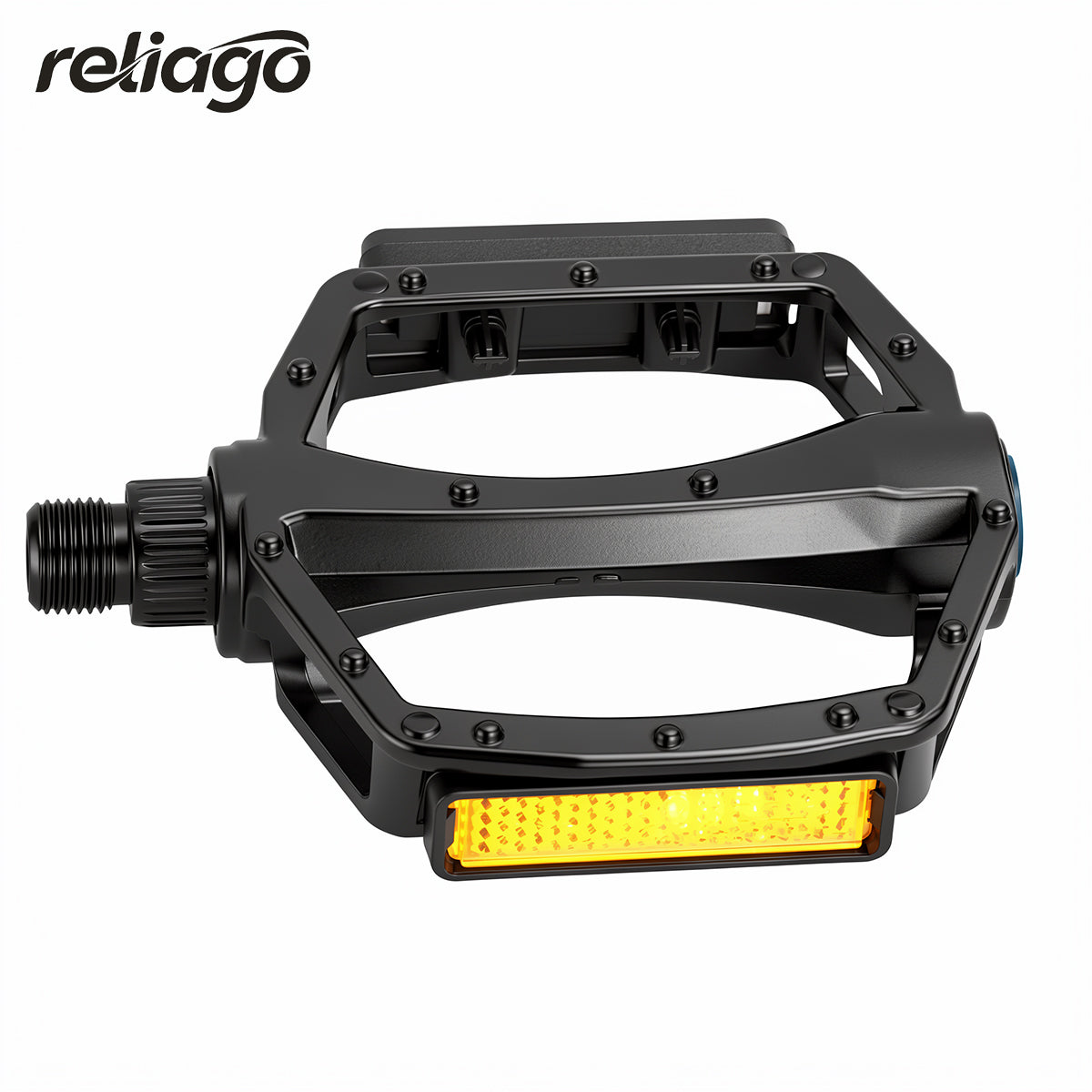 Reliago E-Bike Pedal Replacement Bicycle Foot Pedals for QMWHEEL V20 Electric Fat Tire Bike Repair Parts