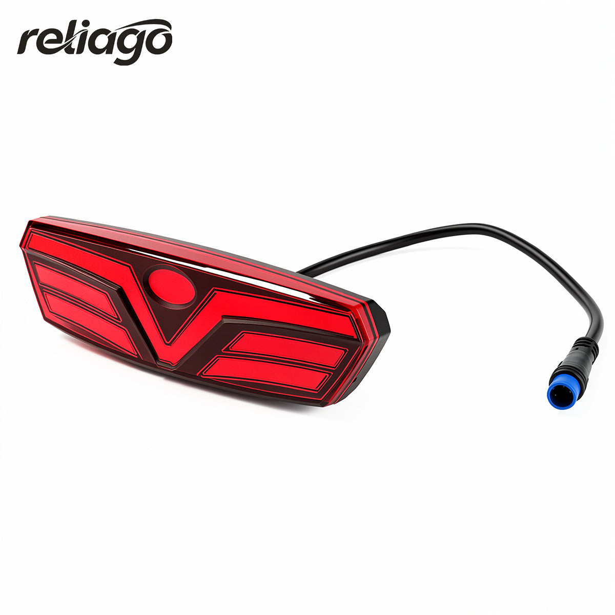 Reliago 60V E-Bike Rear Light Tail Light Brake Turn Signal for Freego X2Pro Electric Bike