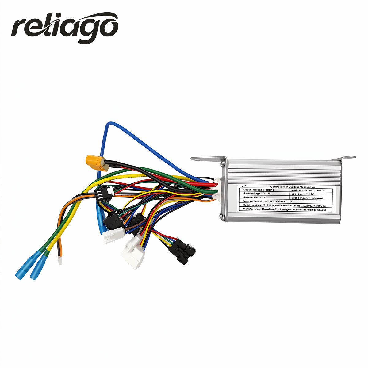 Reliago 36V 6-Tube E-Bike Controller 25km/h Motor Controller for DYU D3F