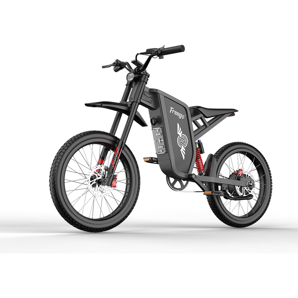 Reliago X1 3000W All-Terrain Electric Dirt Bike 60V 25Ah High Speed Electric Bike 40 MPH