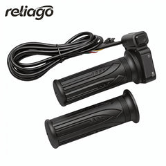Reliago 36V E-Bike Throttle Grip with Voltage Display and Cruise Control for DYU D3F Electric Bike