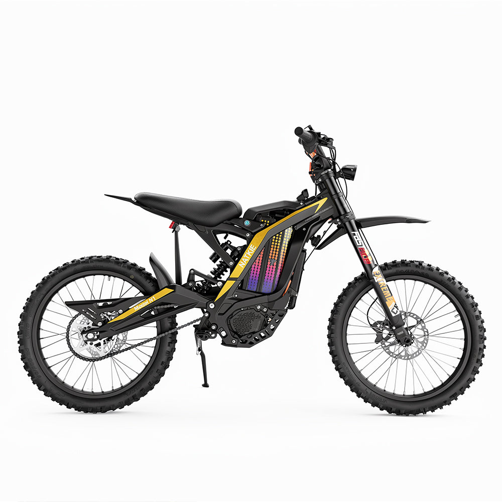 Reliago Nova1 4000W All-Terrain Electric Motorcycle 72V 30Ah Full Suspension 8000W Peak High Speed E-Bike