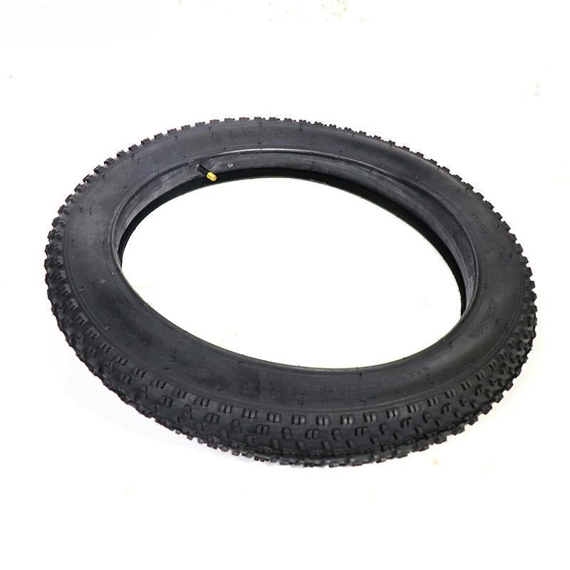 20x3.0 Fat Ebike Tire and Inner Tube Set, Reliago Butyl Rubber Anti-Leak All-Terrain Replacement Tire Kit for Fat Bike Mountain Bike