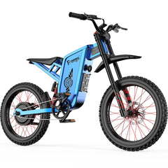Reliago X2 Pro 3000W  All-Terrain Dirt Ebike 60V 30Ah Full Suspension High Speed E-Bike 80km/h