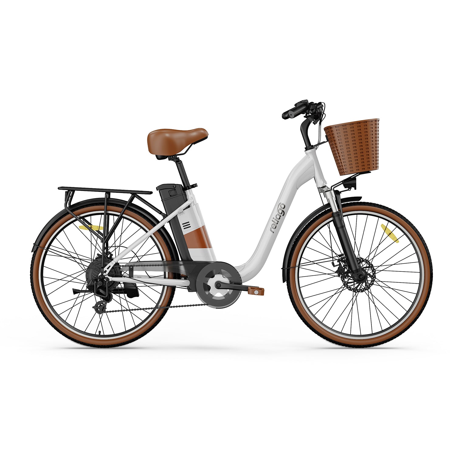 Reliago C6 26" Commuter Electric Bike 350W Motor Long Range Battery E-Bike|EU Warehouse