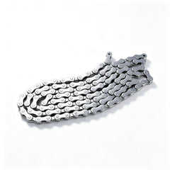 Reliago Bike Chain Dacromet Silver Gray Replacement for HITWAY BK6 E-Bike