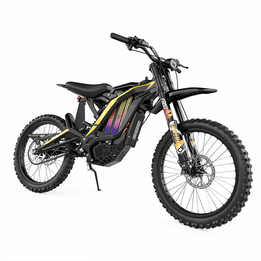 Reliago Nova1 4000W All-Terrain Electric Motorcycle 72V 30Ah Full Suspension 8000W Peak High Speed E-Bike