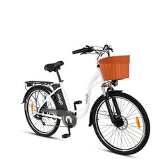 Reliago C6 26" Commuter Electric Bike 350W Motor Long Range Battery E-Bike|UK Warehouse