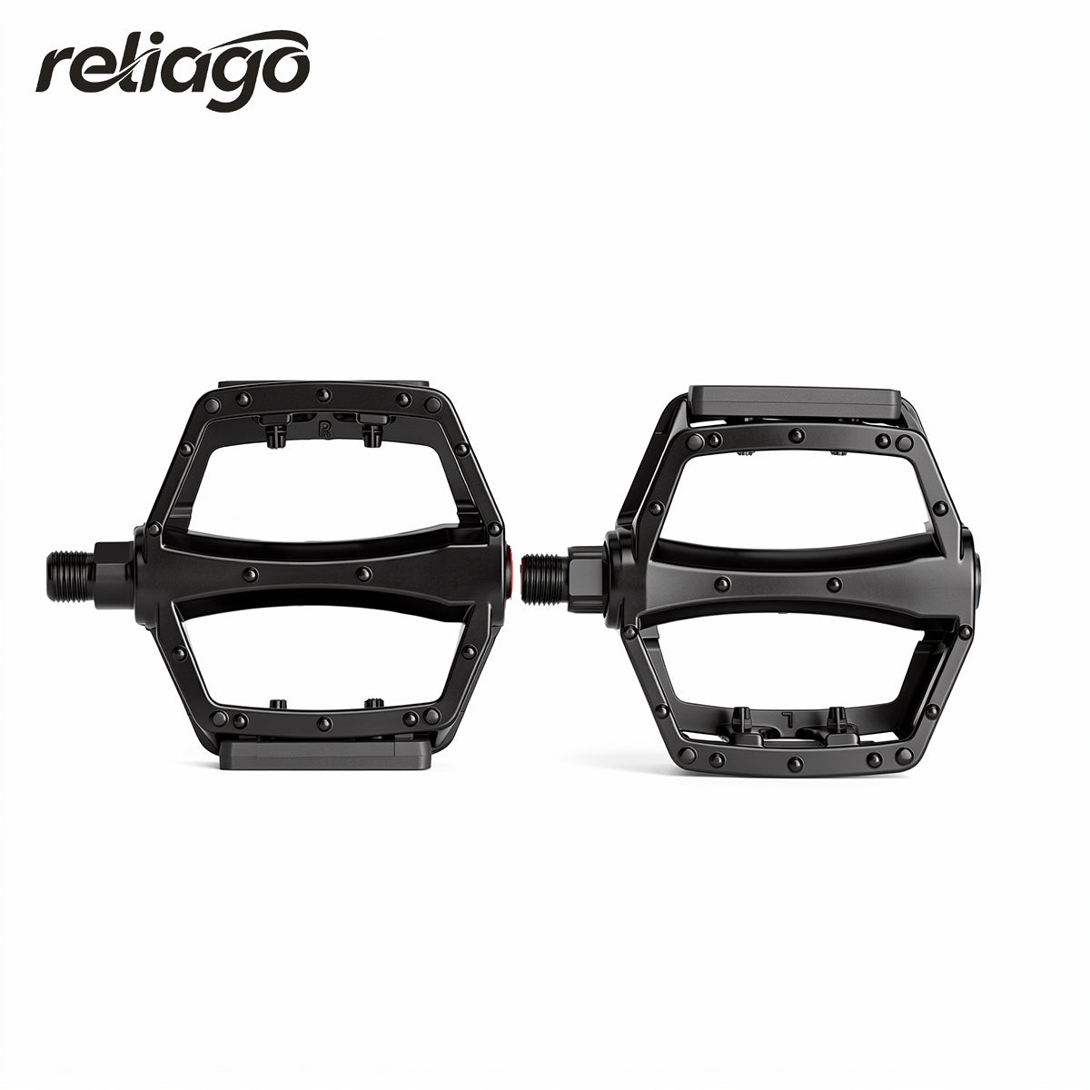 Reliago E-Bike Pedal Replacement Bicycle Foot Pedals for QMWHEEL V20 Electric Fat Tire Bike Repair Parts