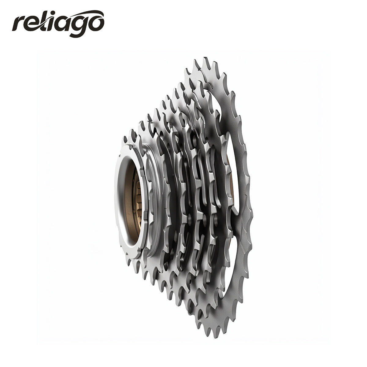 Reliago 7 Speed Freewheel 14-28T Threaded Bicycle Sprocket for QMWHEEL V20 Electric Bike Replacement Parts