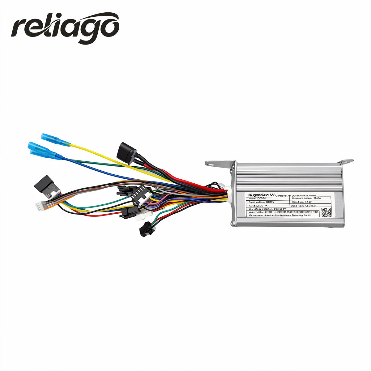 Reliago 36V 6-Tube E-Bike Controller 25km/h Motor Controller for DYU D3F