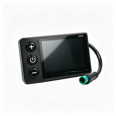 Reliago S869 5-Speed LCD Ebike Display 5Pin – Electric Bike Conversion Kit Waterproof Multifunction Screen for Duotts C29 E-Bike Accessories