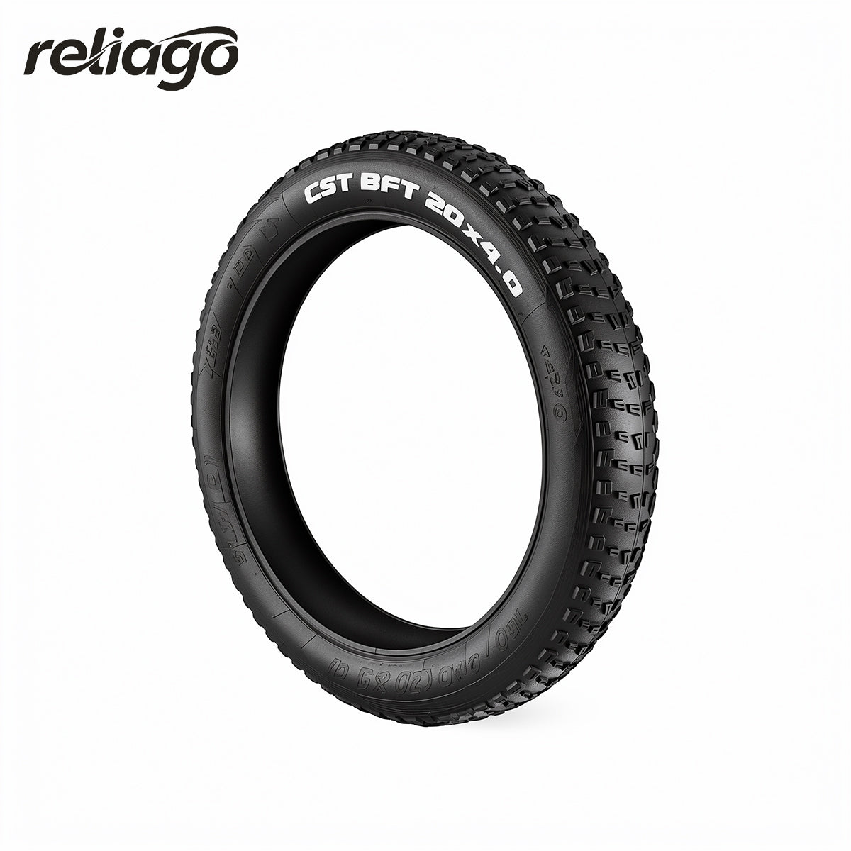 Reliago 19 Inch E-Bike Tire 70/100-19 4-Ply All Terrain for Freego X2Pro Electric Bike