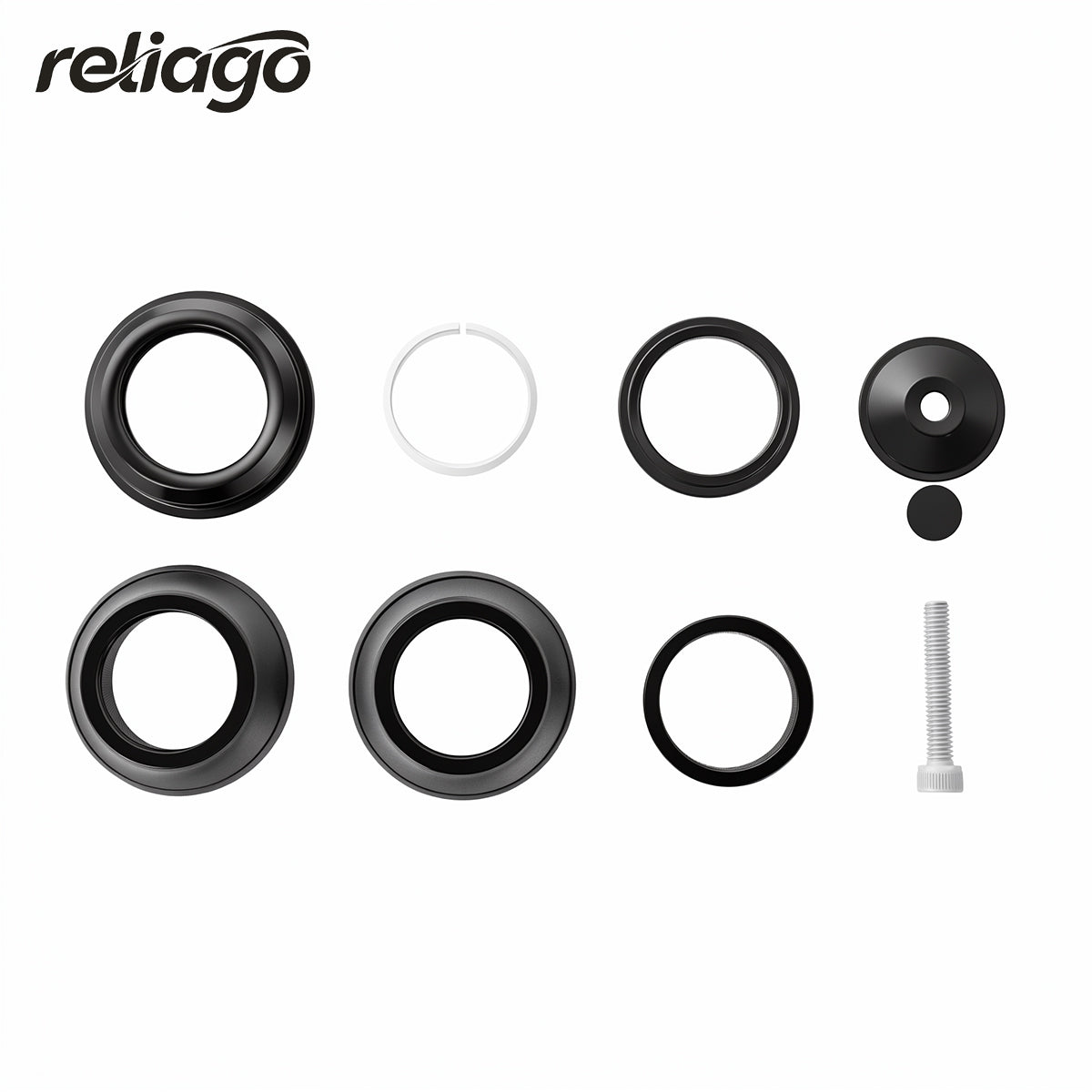 Reliago QMWHEEL V20 Electric Bike Front Fork Replacement E-Bike Fork for V20 Fat Tire Bicycle