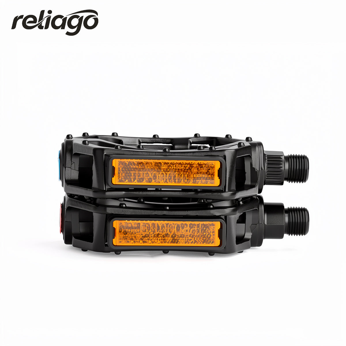Reliago E-Bike Pedal Replacement Bicycle Foot Pedals for QMWHEEL V20 Electric Fat Tire Bike Repair Parts
