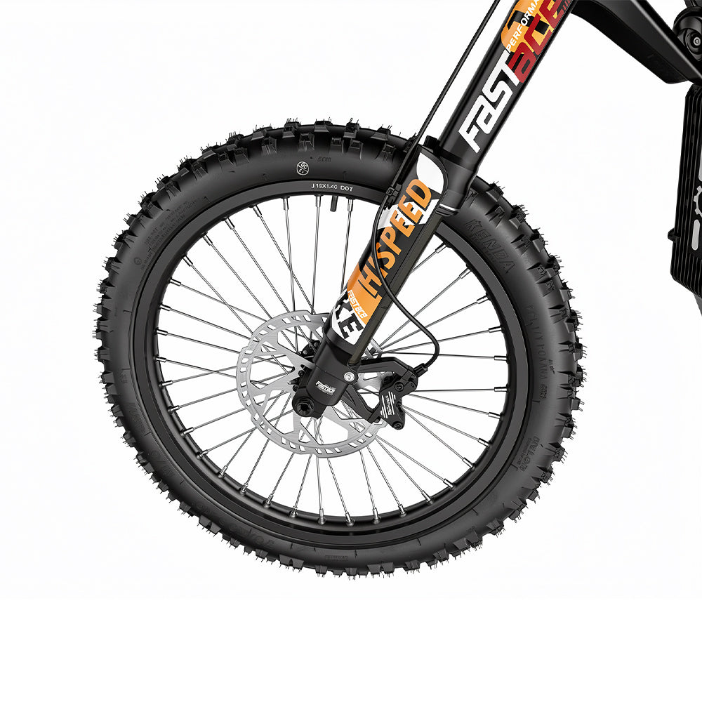 Reliago Nova1 4000W All-Terrain Electric Motorcycle 72V 30Ah Full Suspension 8000W Peak High Speed E-Bike