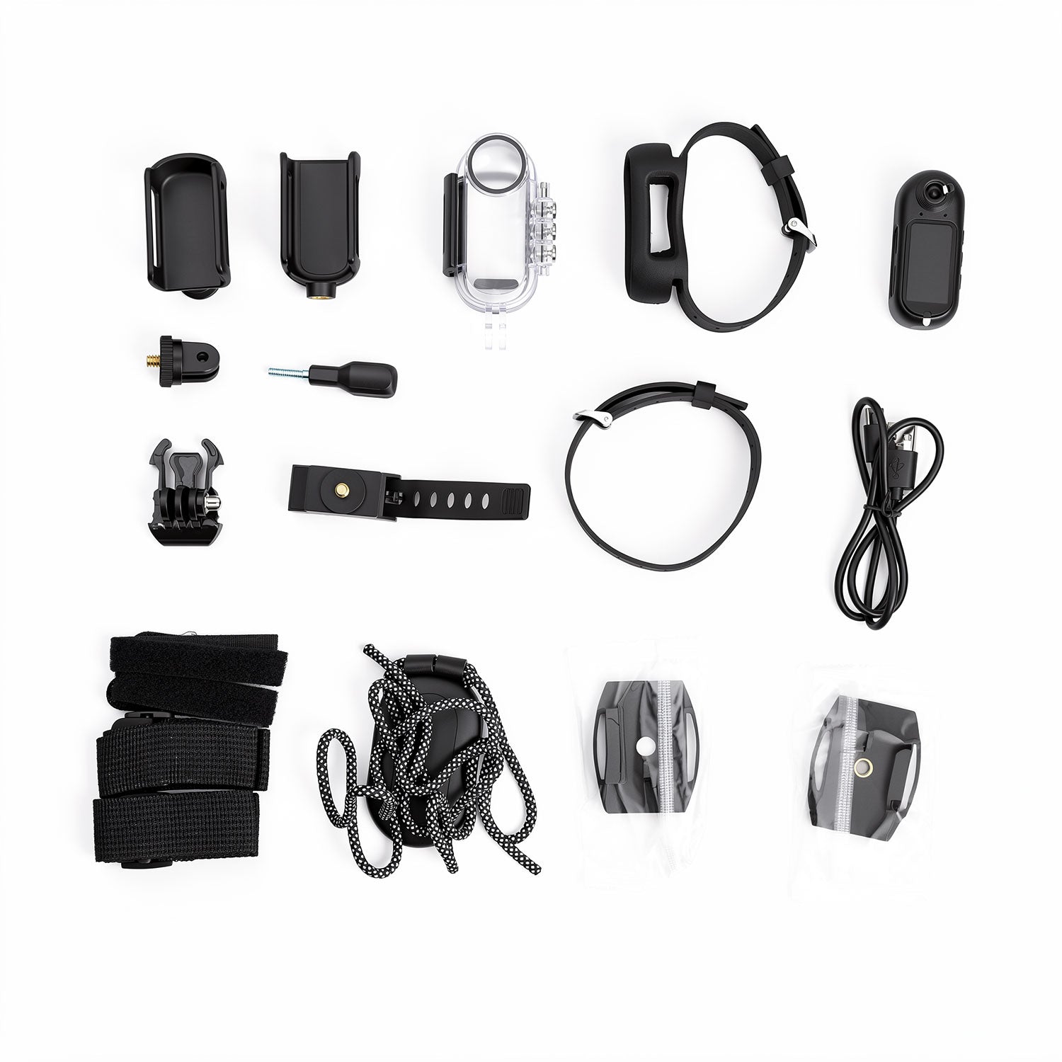 Reliago D07M-P-Cam01 4K Pocket Camera for EBIKE Motorcycle Helmet, Pet and Underwater Sports