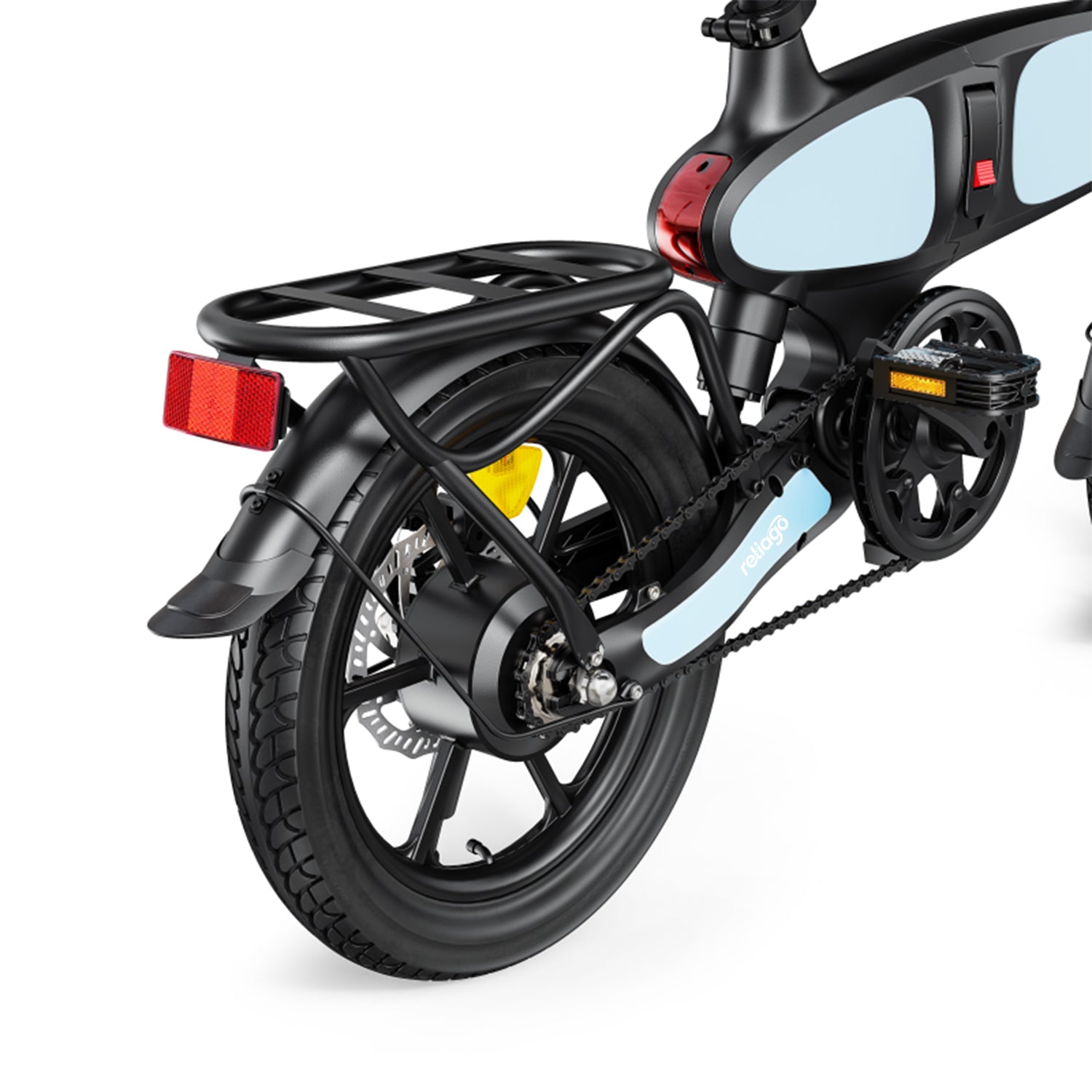 Reliago 48V Folding Electric Bike for Adults - Fat Tire Commuter Ebike C2|EU Warehouse