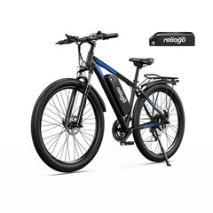 Reliago C29 L Dual Battery Electric Bike for Adults, 750W Motor, 48V 15Ah Removable Battery, 29" Long Range Commuter E-Bike with APP Control