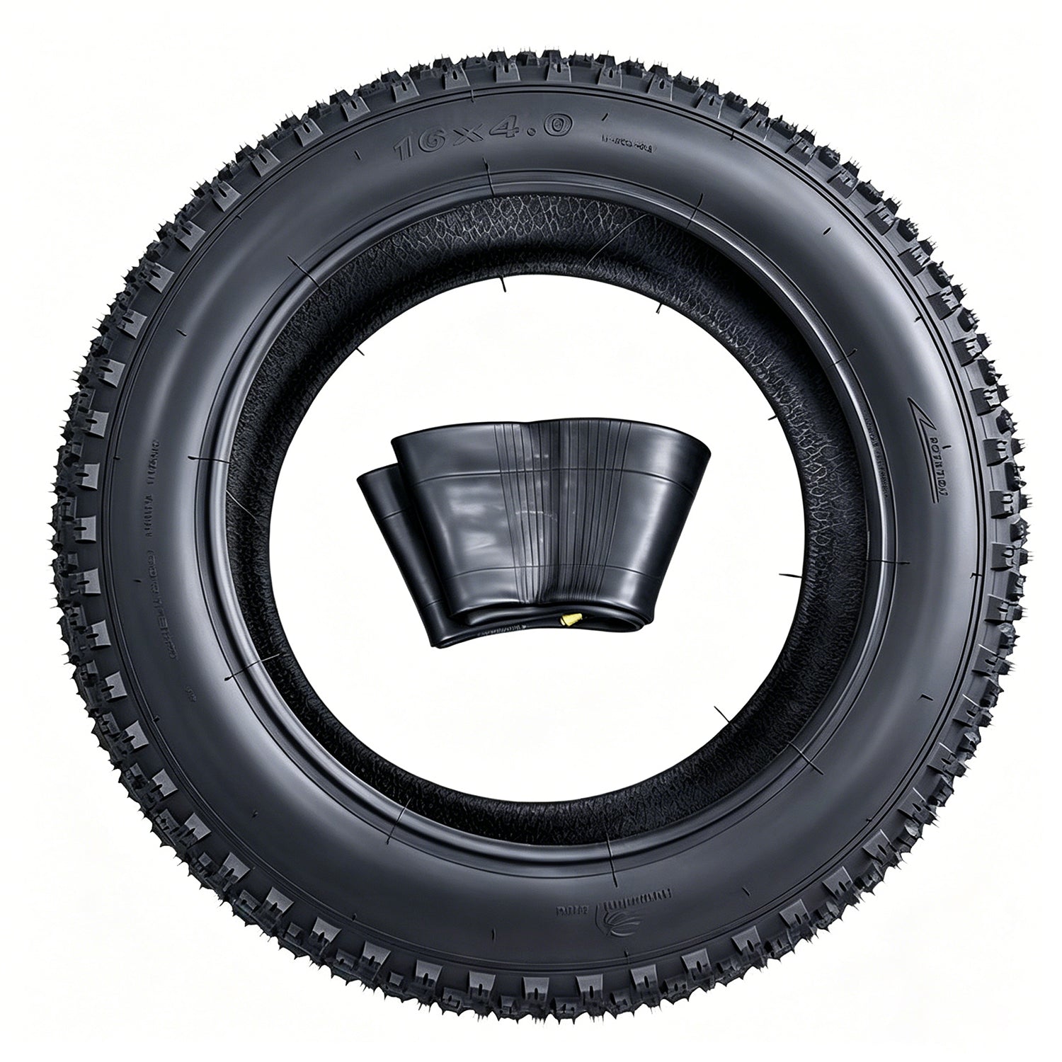 Reliago Puncture Proof 20x4.0 Fat Bike Tire 100-406 Thickened Rubber Outer Tire for Electric Moped Mountain Bike Replacement Parts