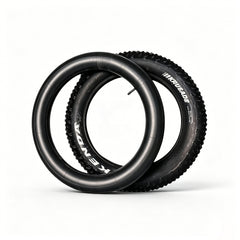 Reliago CHAOYANG 20x4.0 Fat Tire with Inner Tube Anti Slip Half Bald Wear Resistant 20 Inch MTB BMX Beach Snow Bike Replacement Tire Cycling Parts