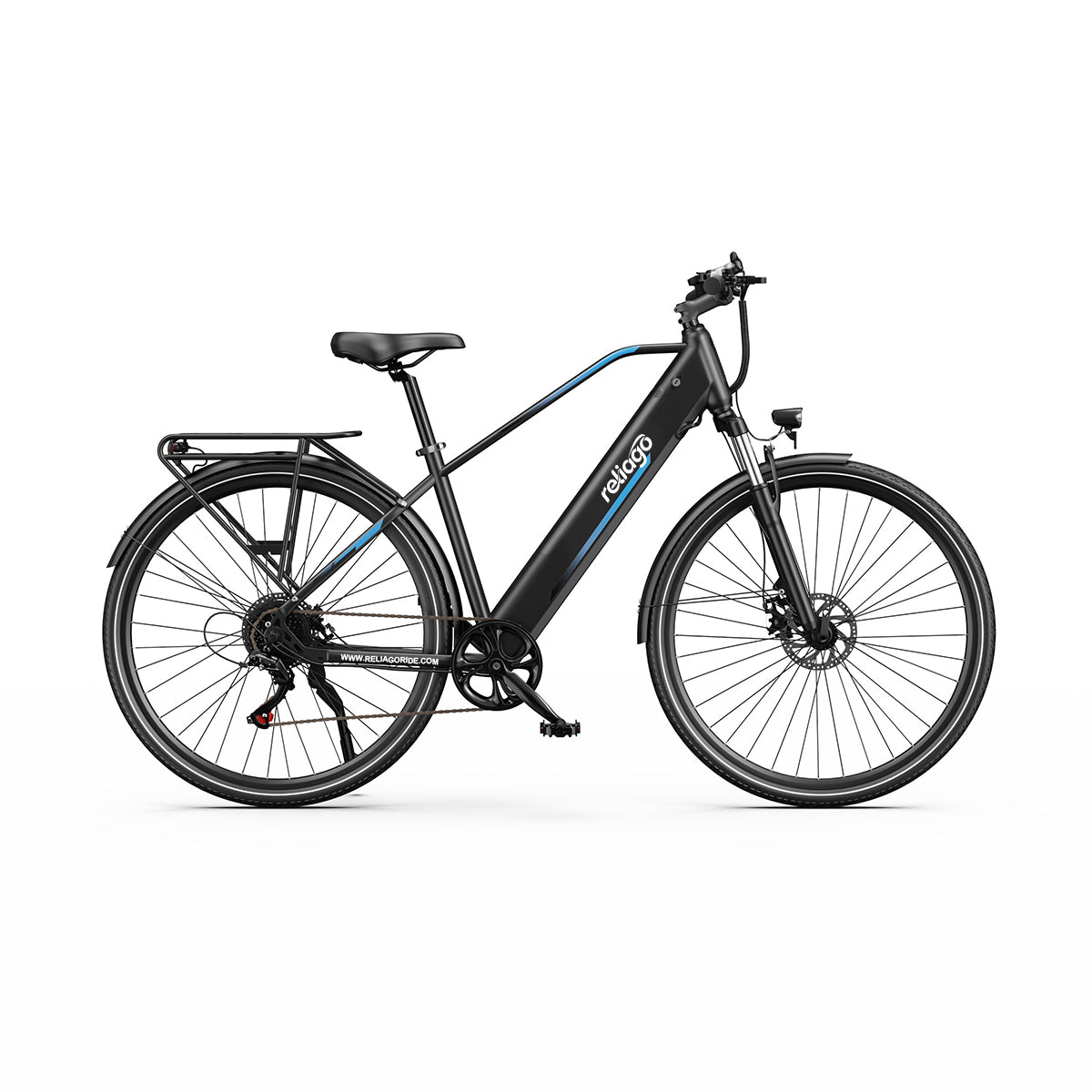 Reliago C29 Lite 36V 13Ah Electric Hybrid Bike – 250W City Commuter E-Bike with 27.5" Wheels