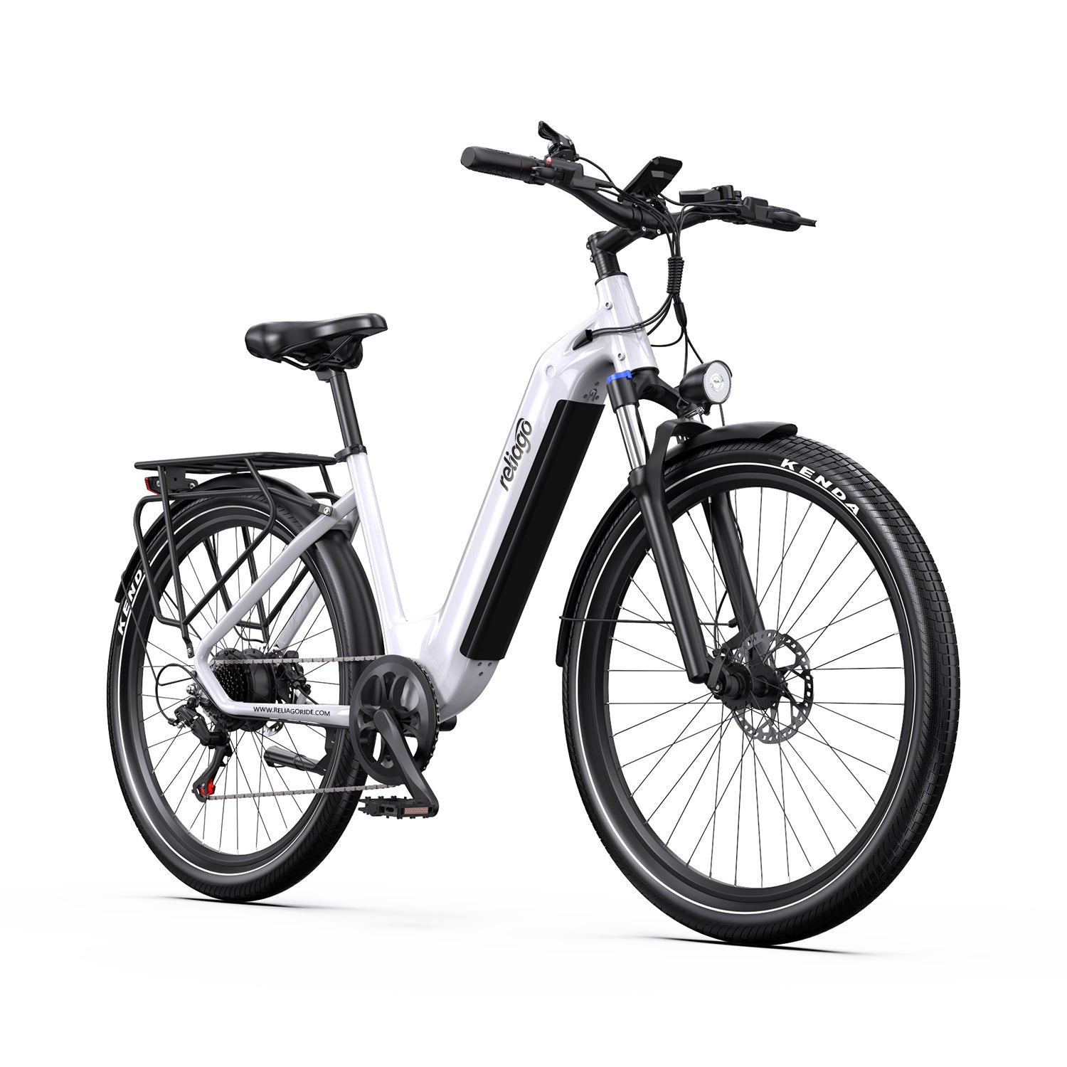 Reliago OT05 250W Urban Electric Bike – 36V 18.2Ah City Hybrid E-Bike with 27.5" Wheels