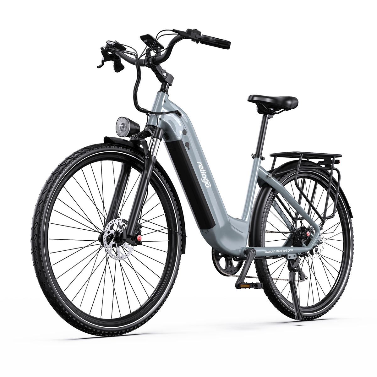 Reliago OT05 Pro 36V 250W Electric City Bike 700C 7-Speed E-Bike with 22.5Ah Lithium Battery